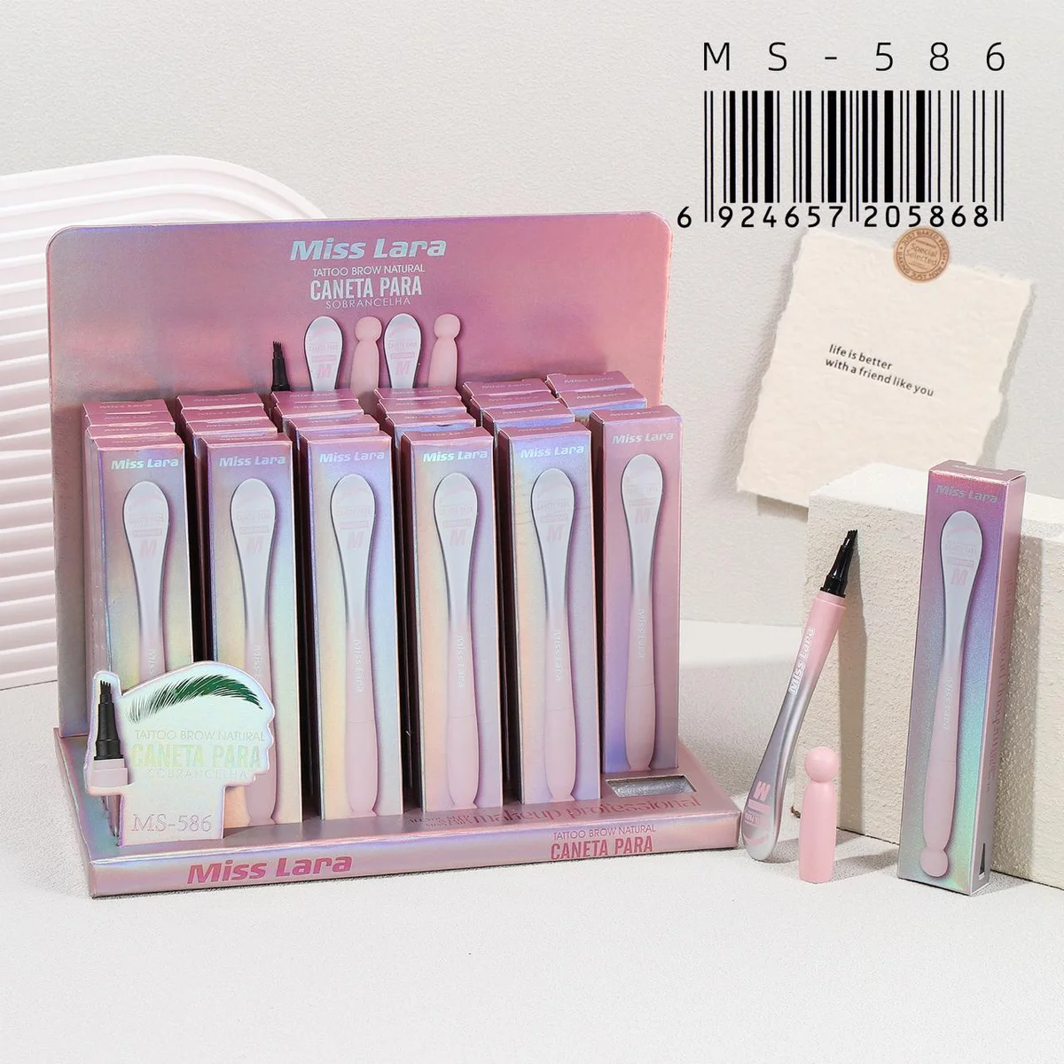 LAPIZ PARA CEJA CANETA MISS LARA