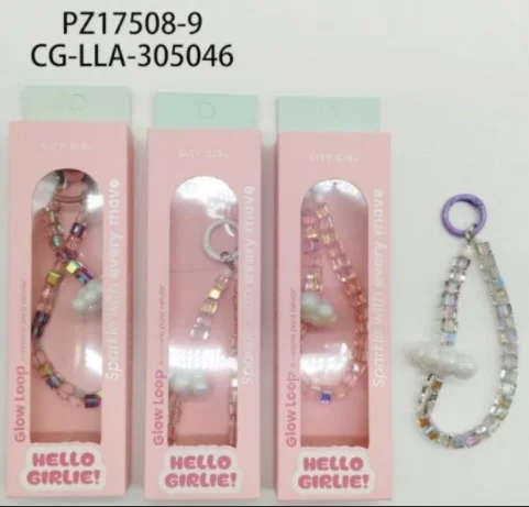 P*12 LLAVERO PARA CELULAR CITY GIRL