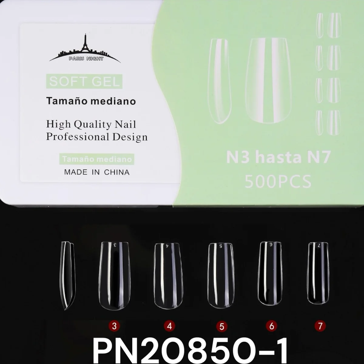 TIPS SOFT GEL 500 PCS