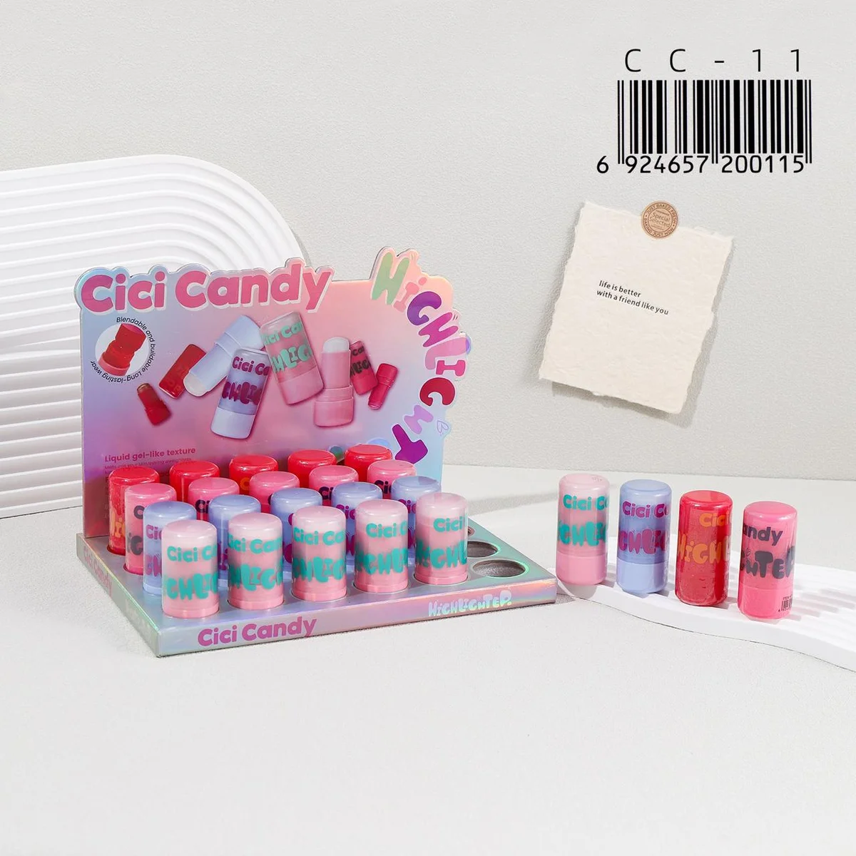 C*24 ILUMINADOR JELLY HIGHLIGHTER CICI CANDY