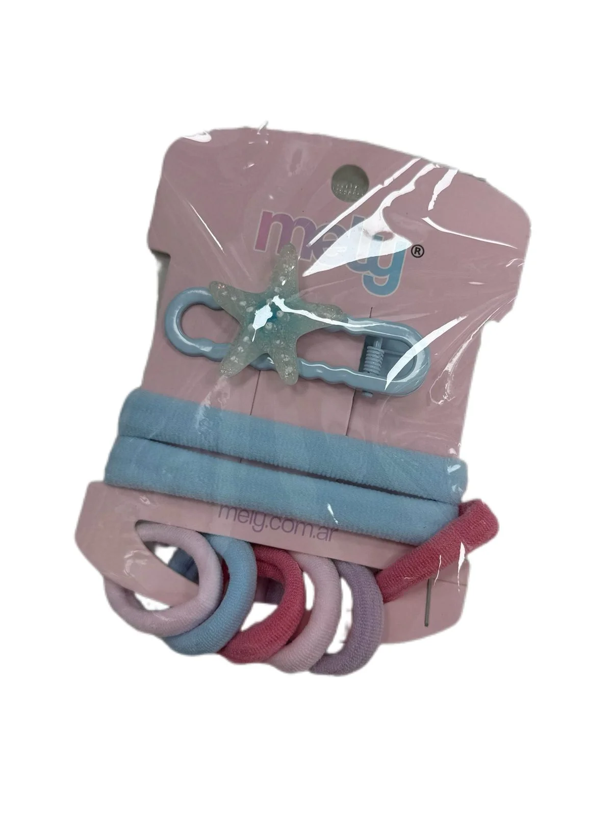 C*20 CLIP/COLITA PELO COLORES PASTELES MELY