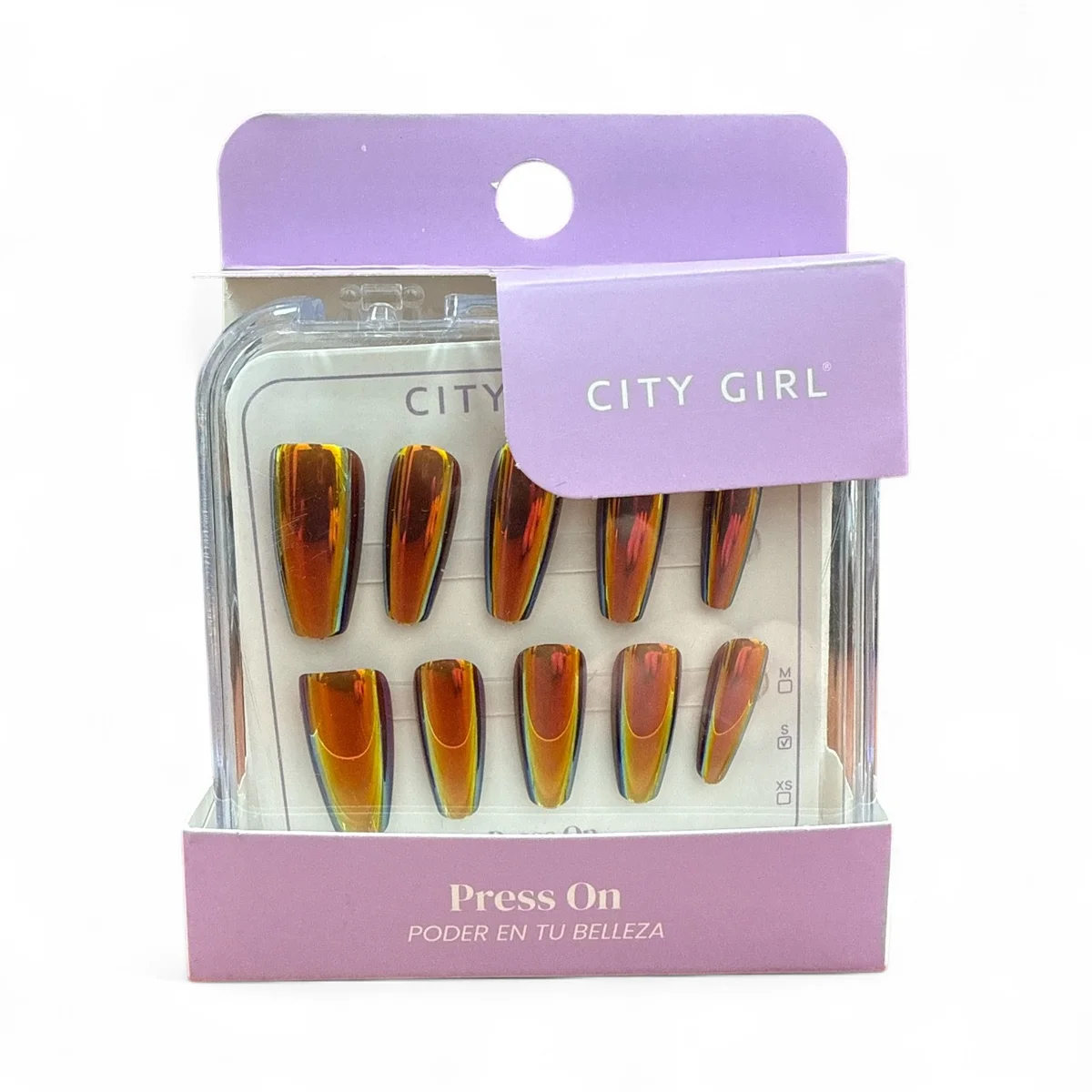 CITY GIRL PRESS ON