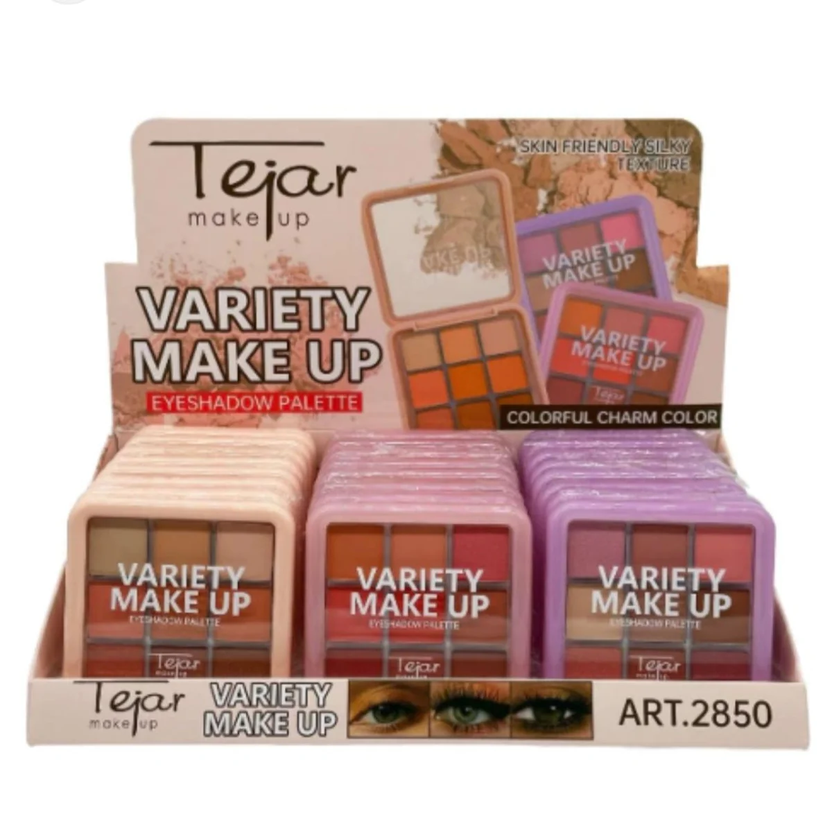 C*24 EYESHADOW 9COL TEJAR