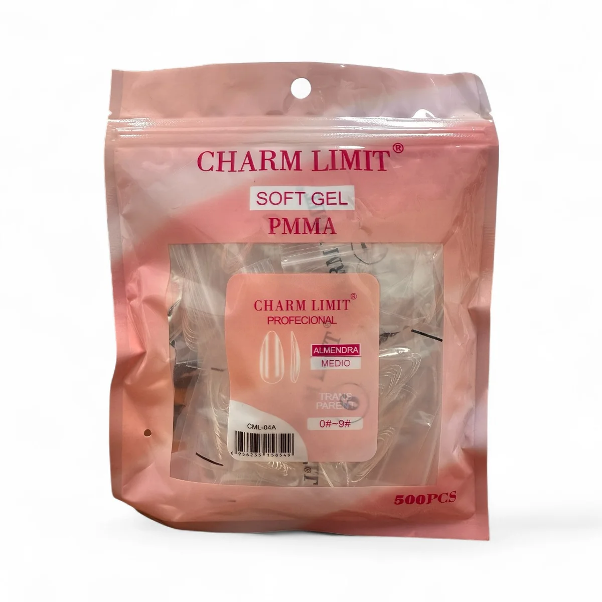 CHARM LIMIT TIPS SOFT GEL 500 PCS