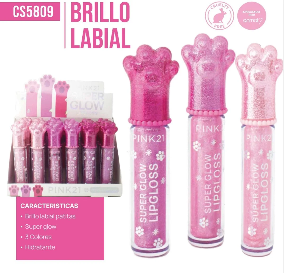 C*24 LIP GLOSS PINK21