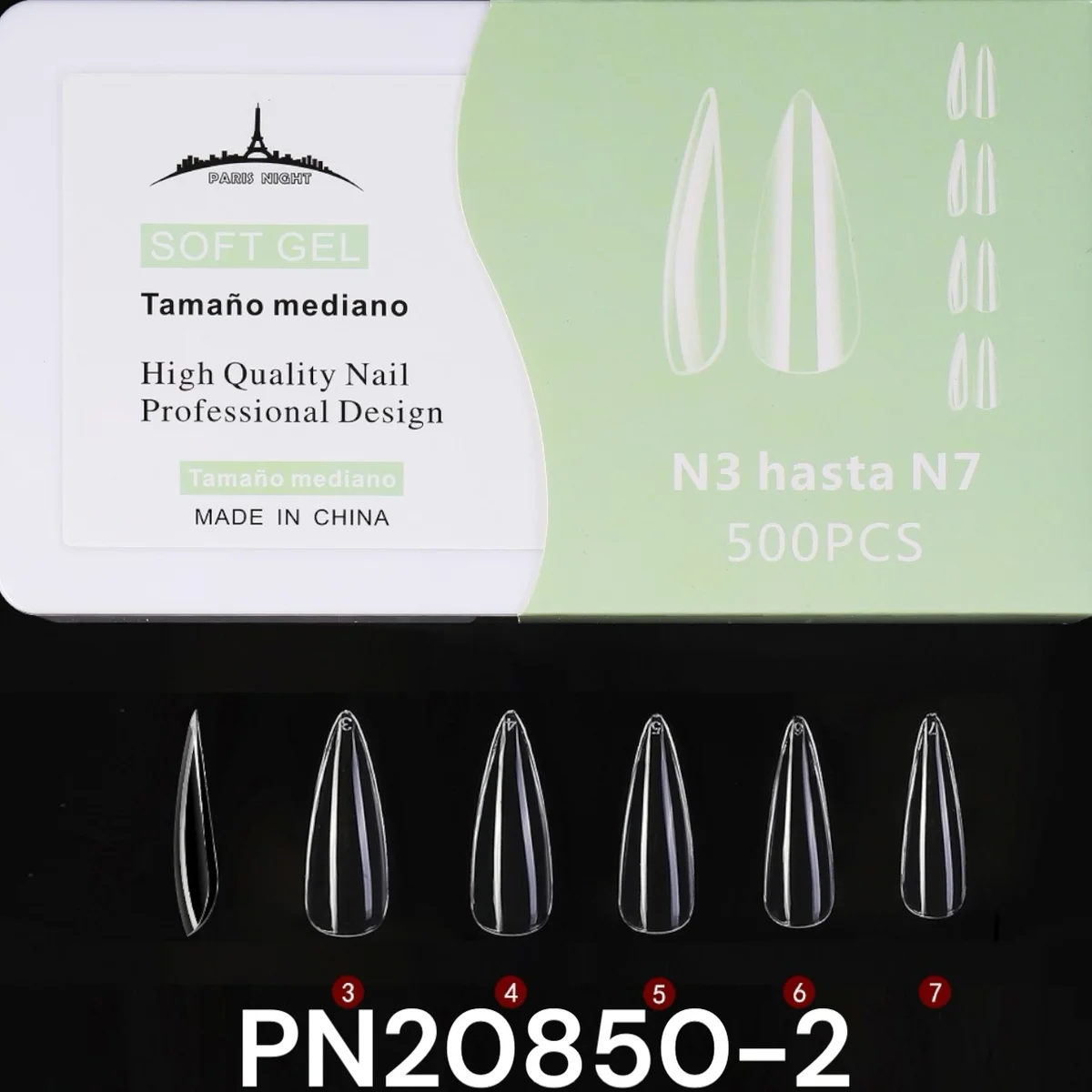 TIPS SOFT GEL 500 PCS