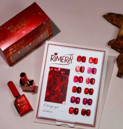 C*12 GEL POLISH OJO DE GATO RIMERA QUINCE