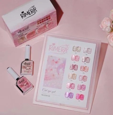 C*12 GEL POLISH OJO DE GATO RIMERA QUINCE